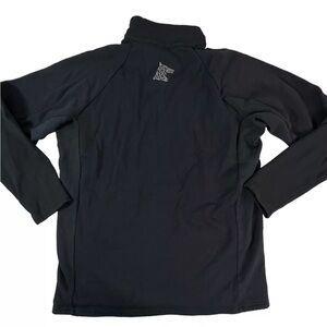 Norse Projects Men's Thick Polartec Soft Shell 1/2 Zip Jacket Black Large Sample